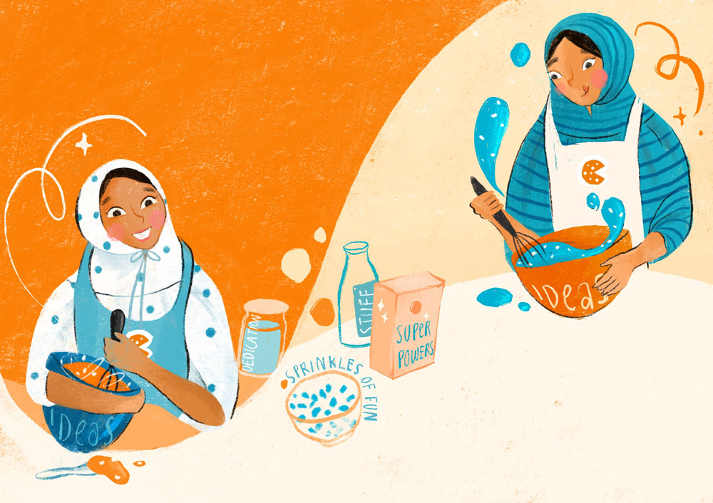 The Media Cookies — Illustration